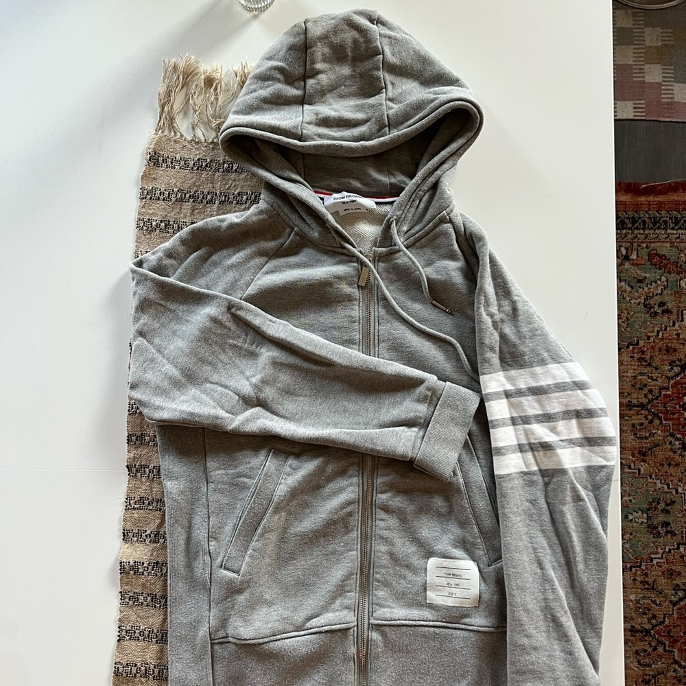 Thom Browne Grey Sweatshirt